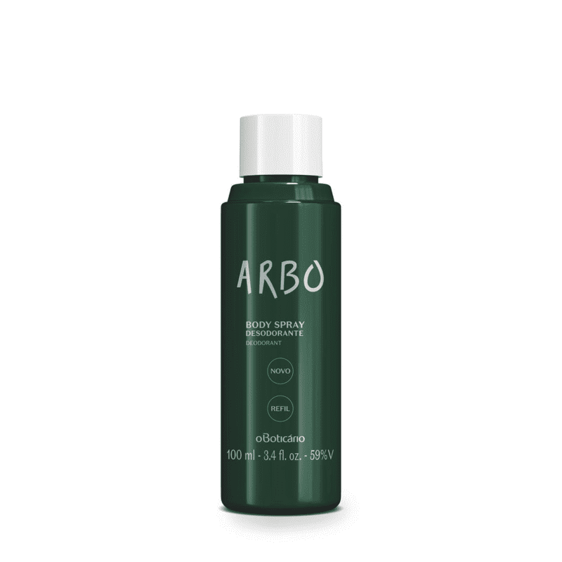 Refil Desodorante Body Spray Arbo 100ml