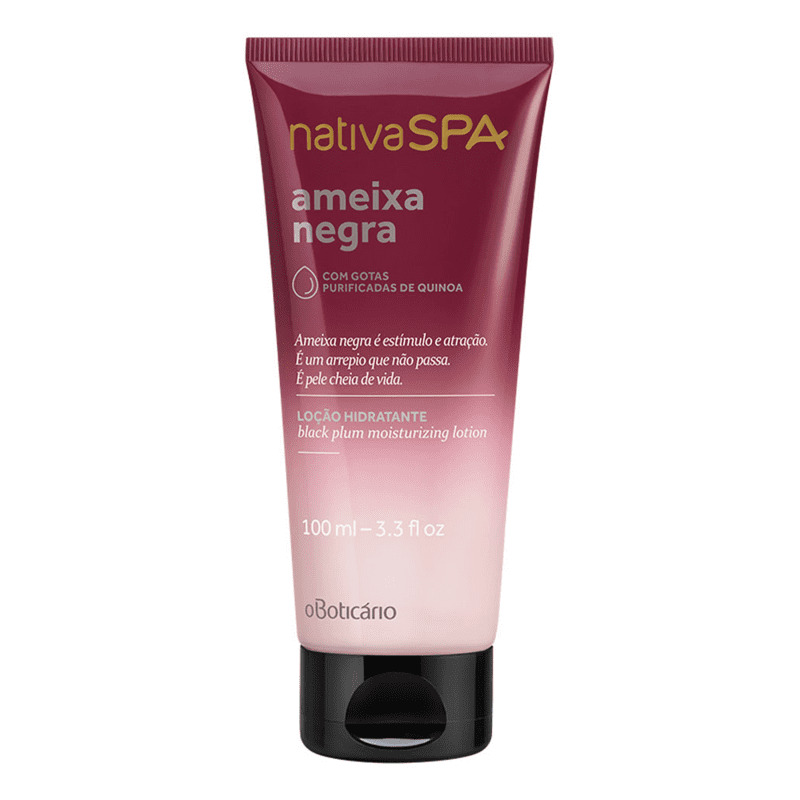Hidratante Desodorante Corporal Nativa SPA Ameixa Negra, 100ml