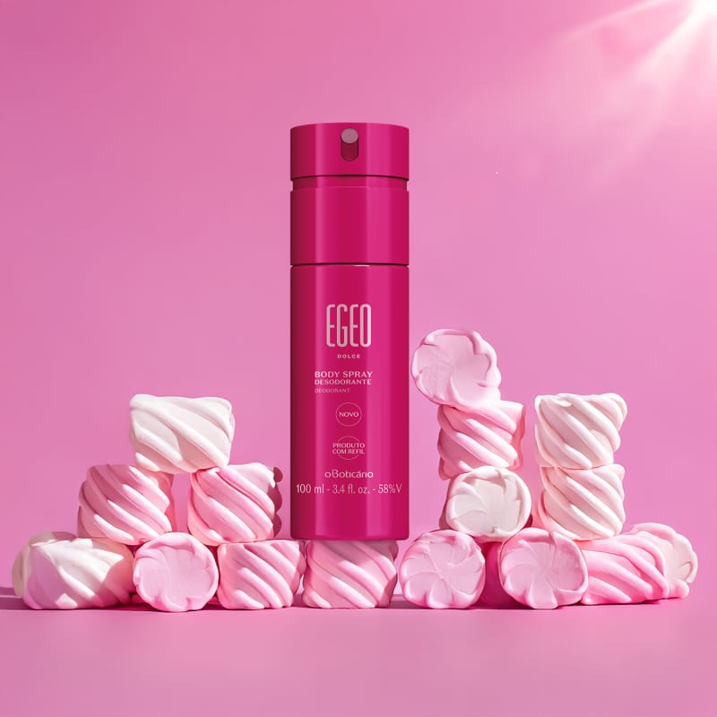 Desodorante Body Spray Egeo Dolce 100Ml Versao 8 Pack