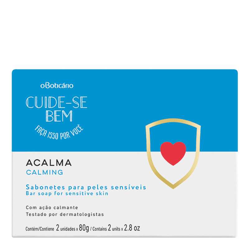 Sabonete Barra Cuide-Se Bem Acalma, 2x80g