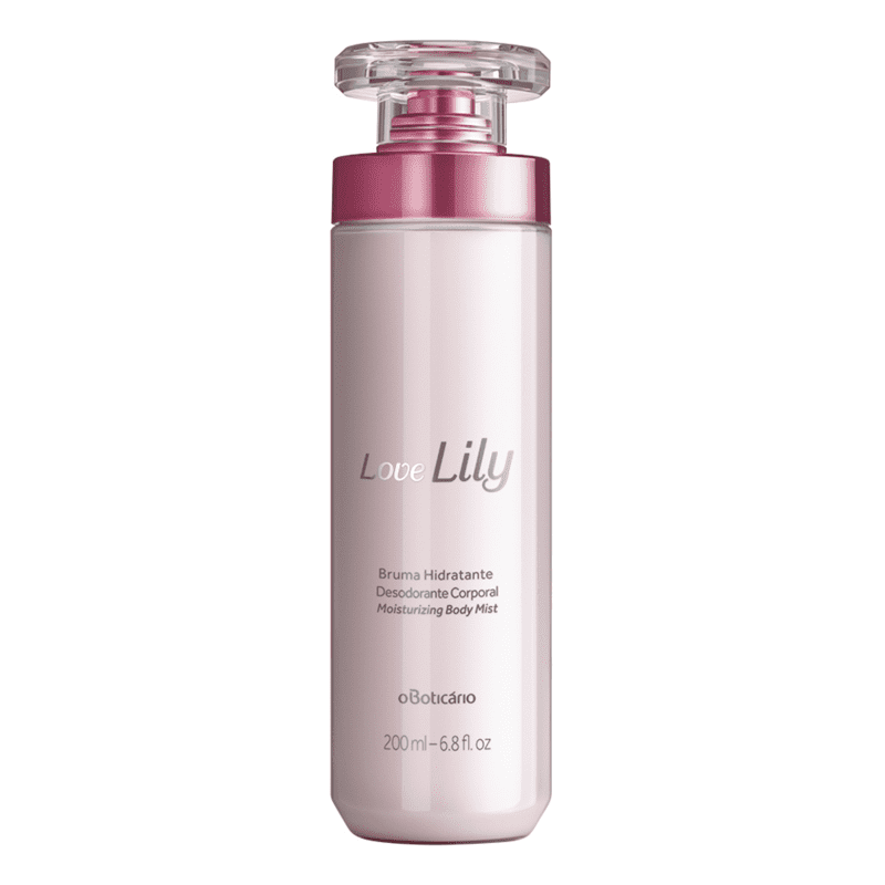 Desodorante Hidratante Corporal Love Lily Bruma, 200ml