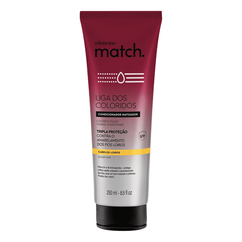 Condicionador Matizador Match Loiros, 250ml