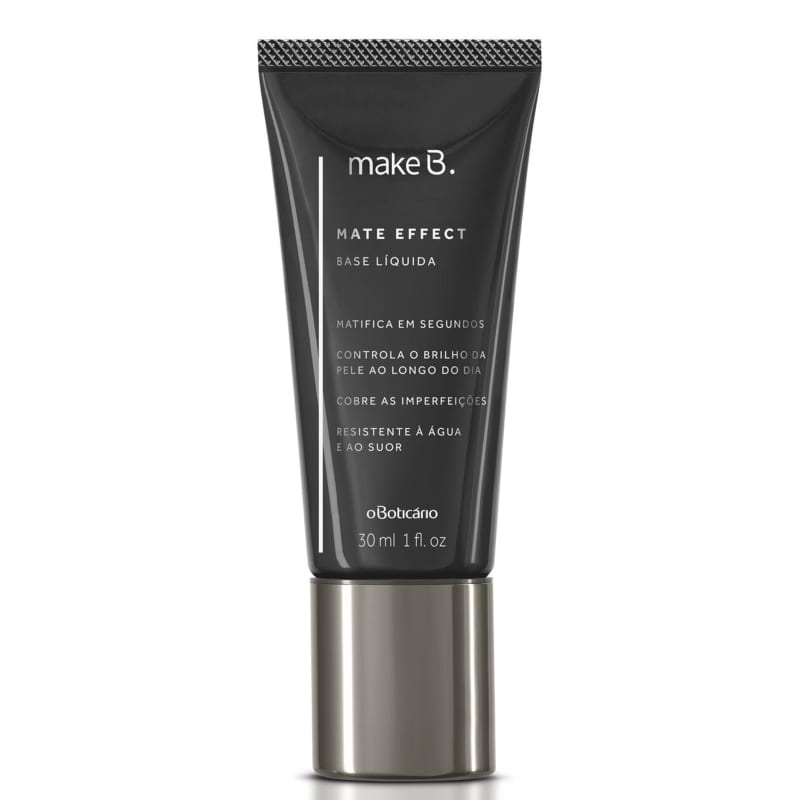 o Boticário Make B. Mate Effect 20 - Base Líquida 30ml Menor preço em o Boticário Make B. Mate Effect 20 - Base Líquida 30ml