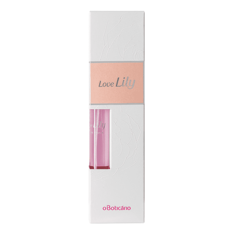 Kit Love Lily Mini: Eau de Parfum, 10ml + Creme Acetinado, 40g