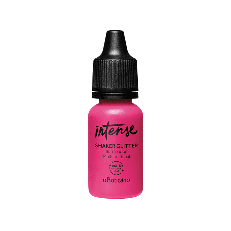 Iluminador Liquido Multifuncional Shaker Glitter Intense, 4 ml