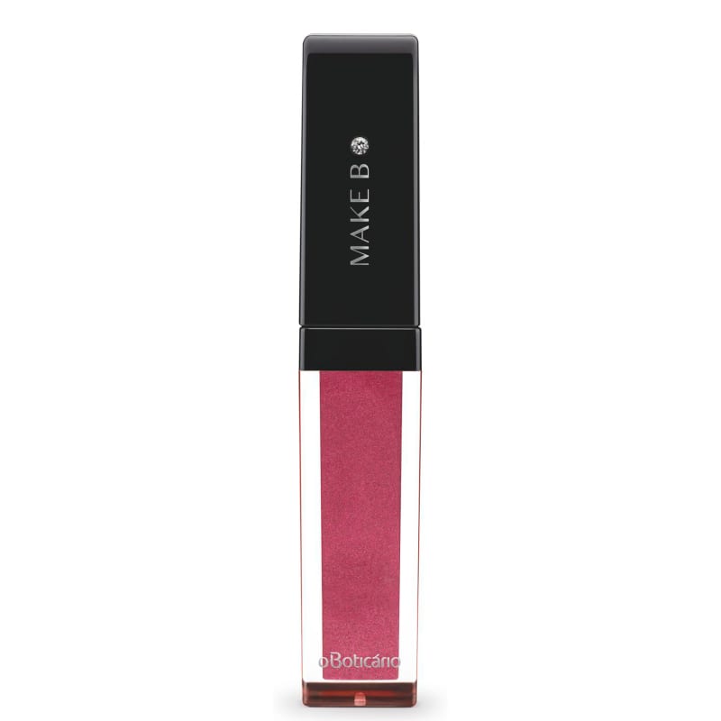 Batom Líquido Metálico Pure Rose Make B. 5,0 ml