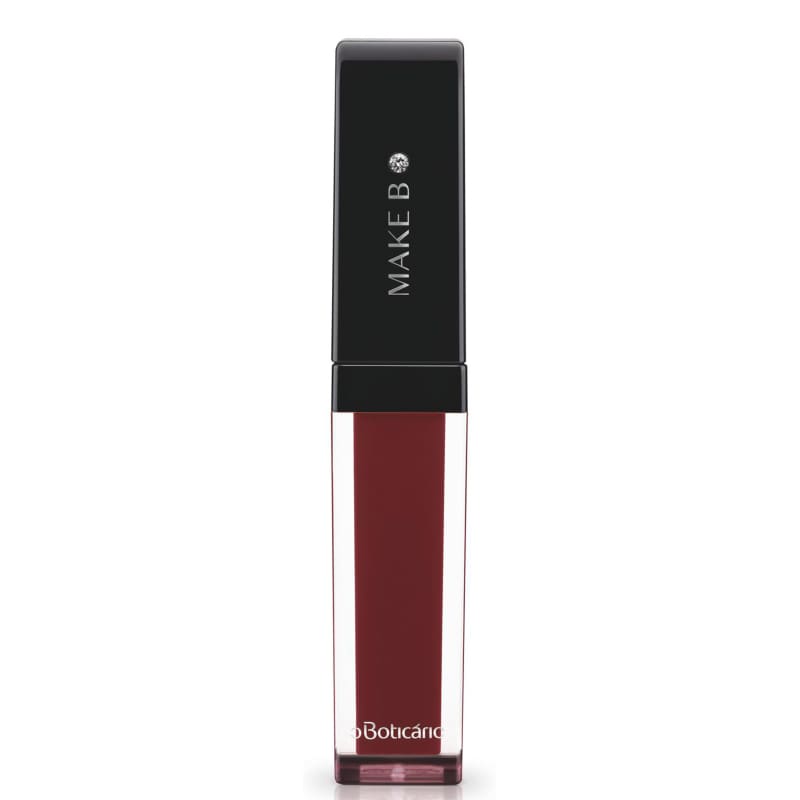 Batom Líquido Mate Deep Brown Make B. 5 ml