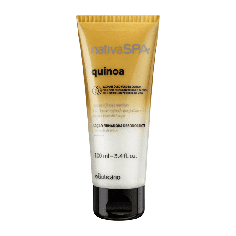 Loção Hidratante Corporal Firmadora Nativa SPA Quinoa, 100ml