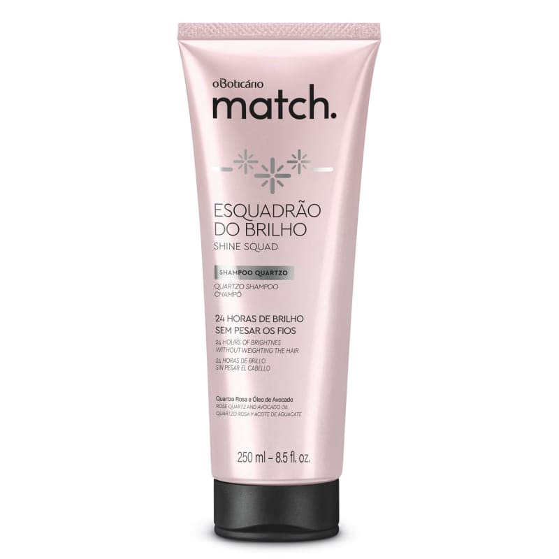 o Boticário Match Esquadrão do Brilho - Shampoo 250ml