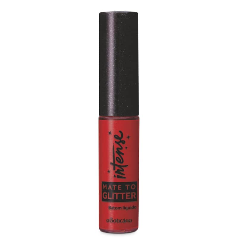 Batom Líquido Mate To Glitter Coral Intense, 5,6 ml