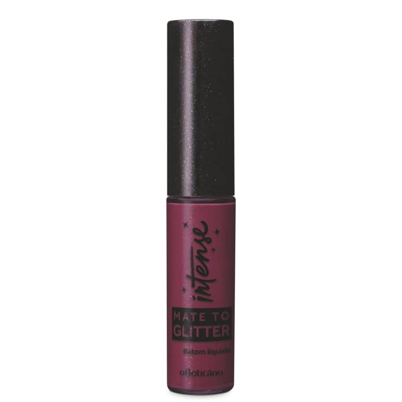 Batom Líquido Mate To Glitter Roxo Intense, 5,6 ml