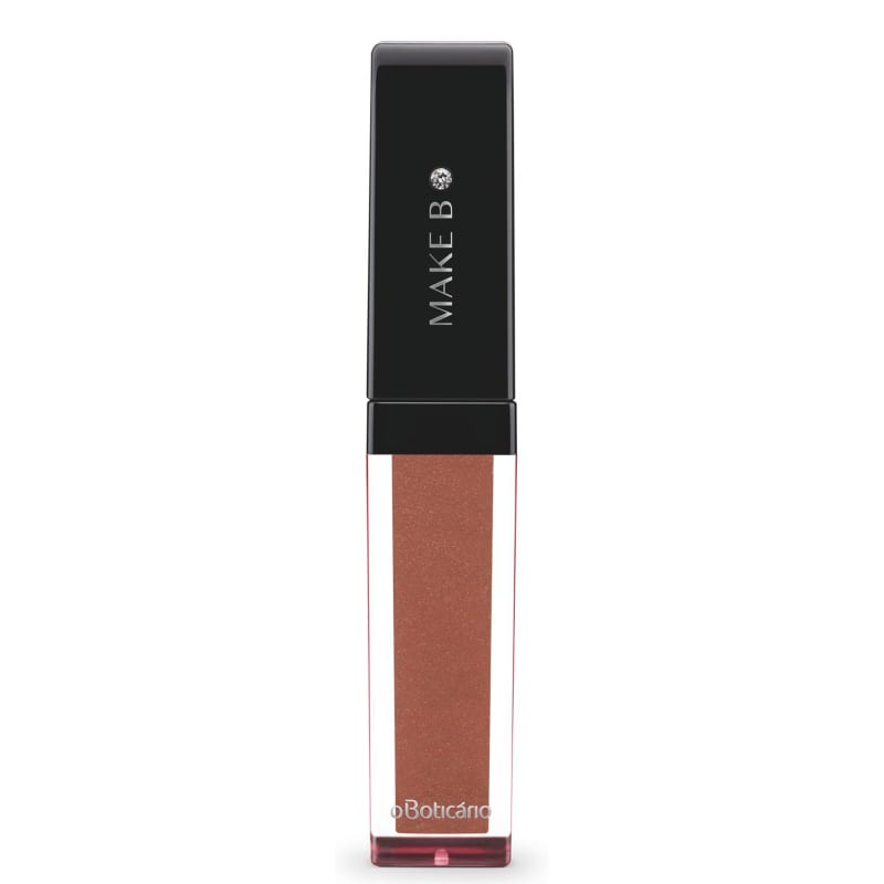 Batom Líquido Metálico Taupe glam Make B. 5 ml