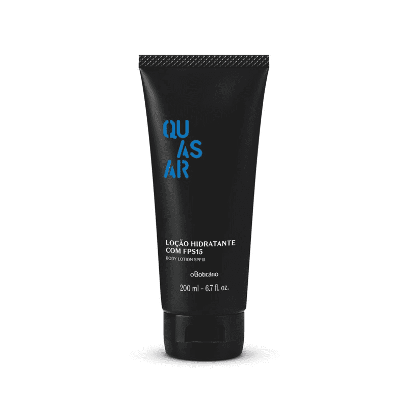 Quasar Creme Desodorante Hidratante Corporal Fps15, 200 ml