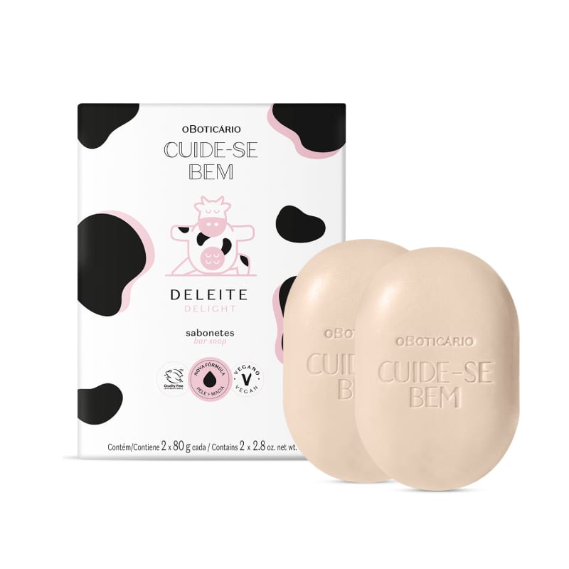 Sabonete Em Barra Cuide-Bem Deleite 2x80g