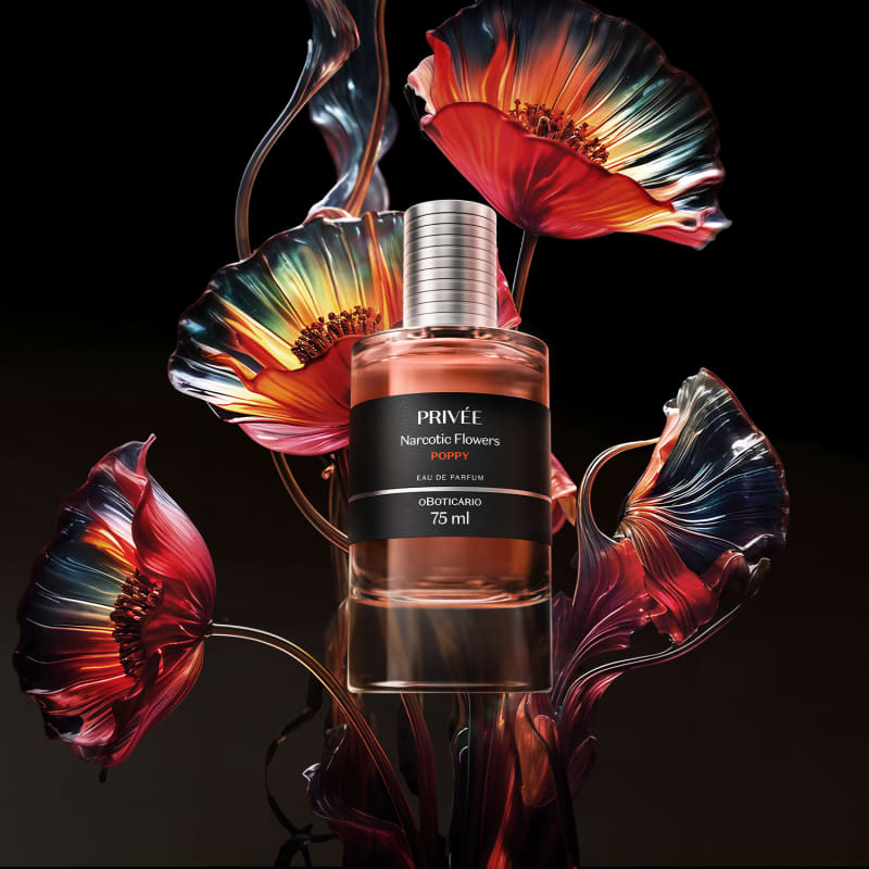 Privée Narcotic Flowers Poppy Eau De Parfum 75ml | O Boticário