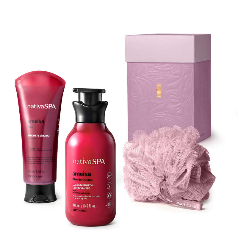 Kit Presente Dia das Mães Nativa Spa Ameixa (3 itens)