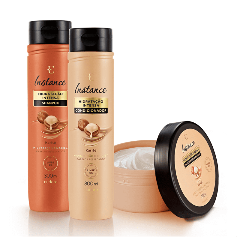 Kit Eudora Instance Karité (3 produtos)