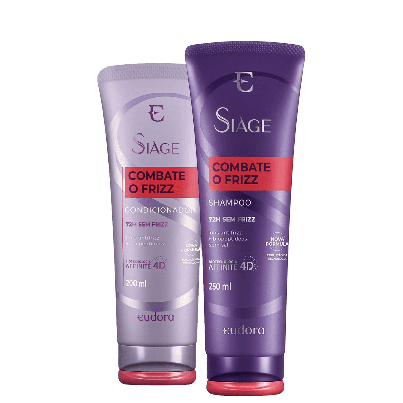 Kit Eudora Siàge Combate o Frizz Duo (2 Produtos) Menor preço em Kit Eudora Siàge Combate o Frizz Duo (2 Produtos)