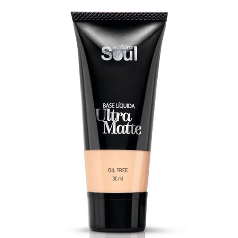 Base Líquida Soul Ultra Matte Bege Claro 1 30ml