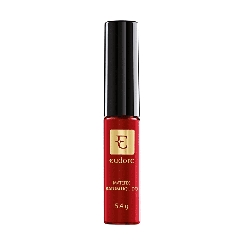 Batom Líquido Matefix Glam Vermelho Deslumbrante 5,4g