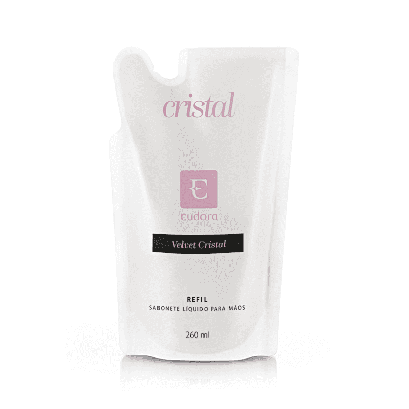 Refil Sabonete Líquido Mãos Velvet Cristal 260ml