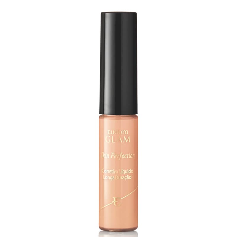 Corretivo Líquido Longa Duração Glam Skin Perfection Bege Médio 1 6,4ml