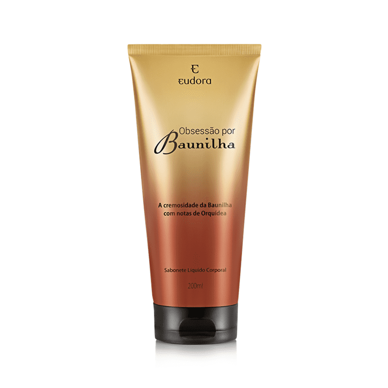 Sabonete Líquido Corporal Obsessão por Baunilha 200ml