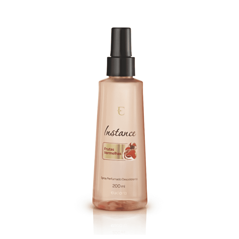 Spray Desodorante Perfumado Instance Frutas Vermelhas 200ml