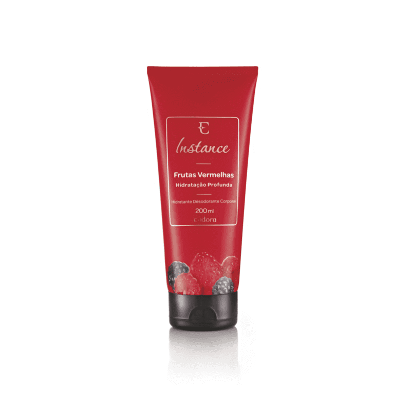 Hidratante Desodorante Corporal Instance Frutas Vermelhas 200ml