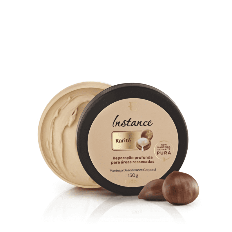 Manteiga Desodorante Corporal Karité Instance 150g