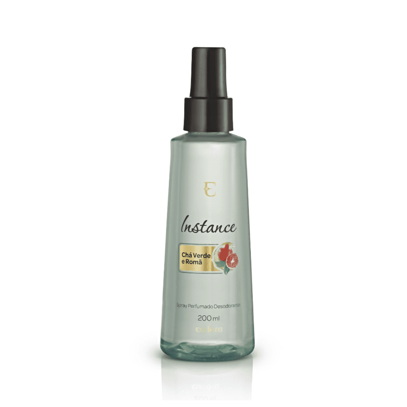 Spray Desodorante Perfumado Instance Chá-Verde e Romã 200ml