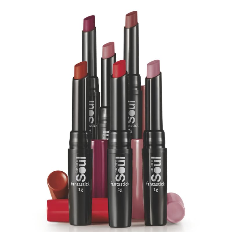Batom Soul Fantastick Vermelho Potente 1g