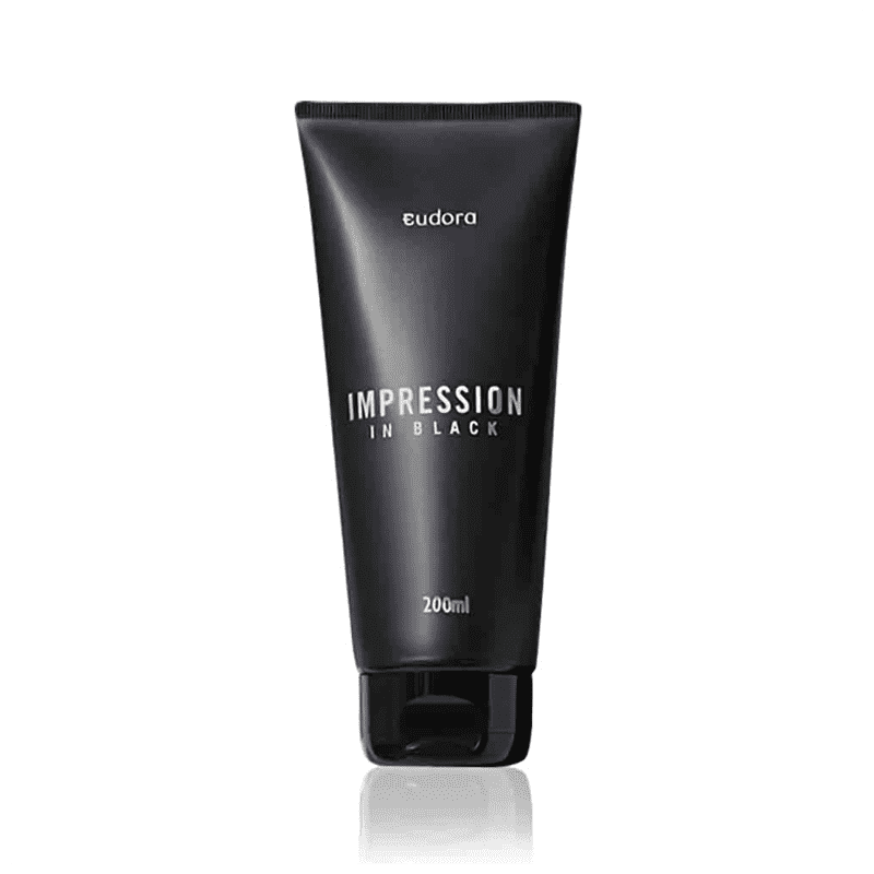 Loção Desodorante Hidratante Corporal Impression In Black 200ml