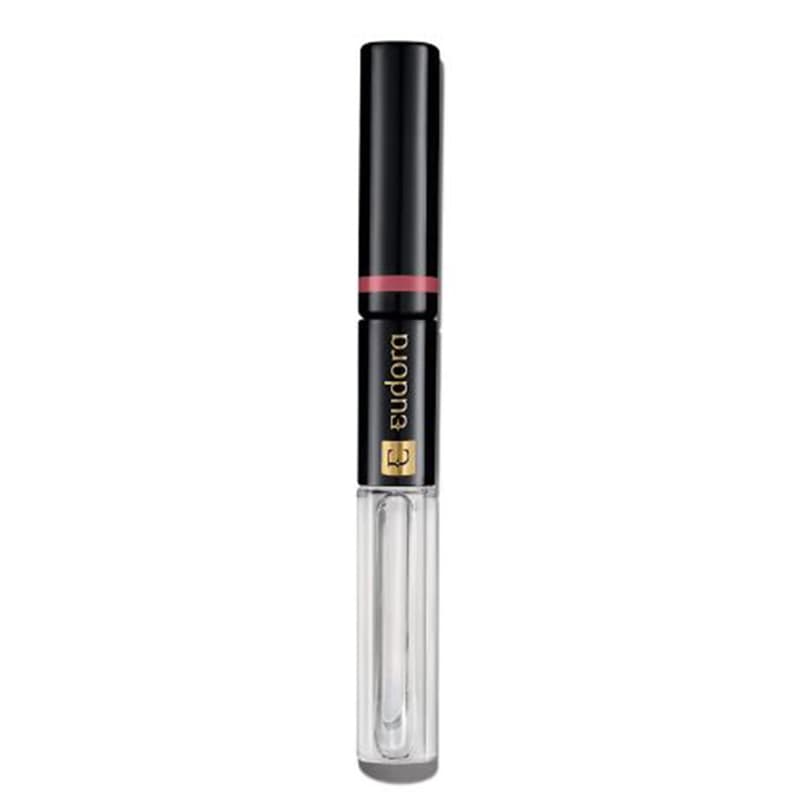 Batom Líquido Duo Lip Tint Malva Rose Glam 8ml