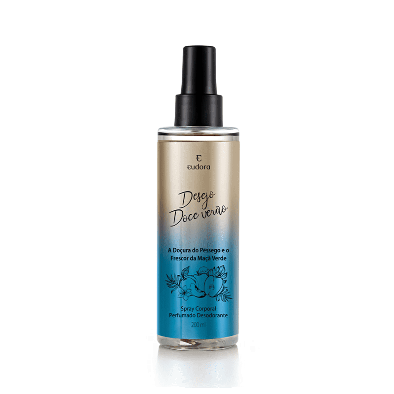 Colônia Desodorante Desejo Doce Verão 200ml