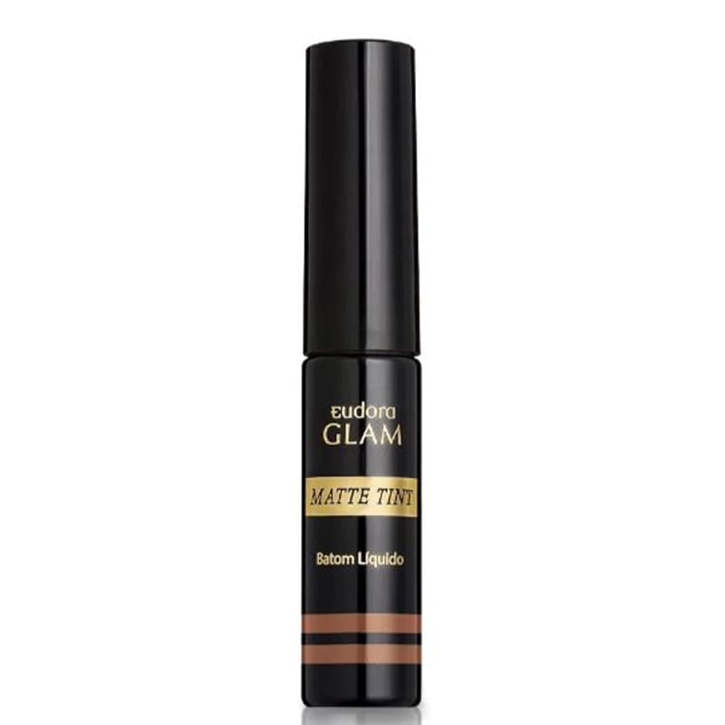 Batom Líquido Matte Tint Glam Nude Clássico 4ml