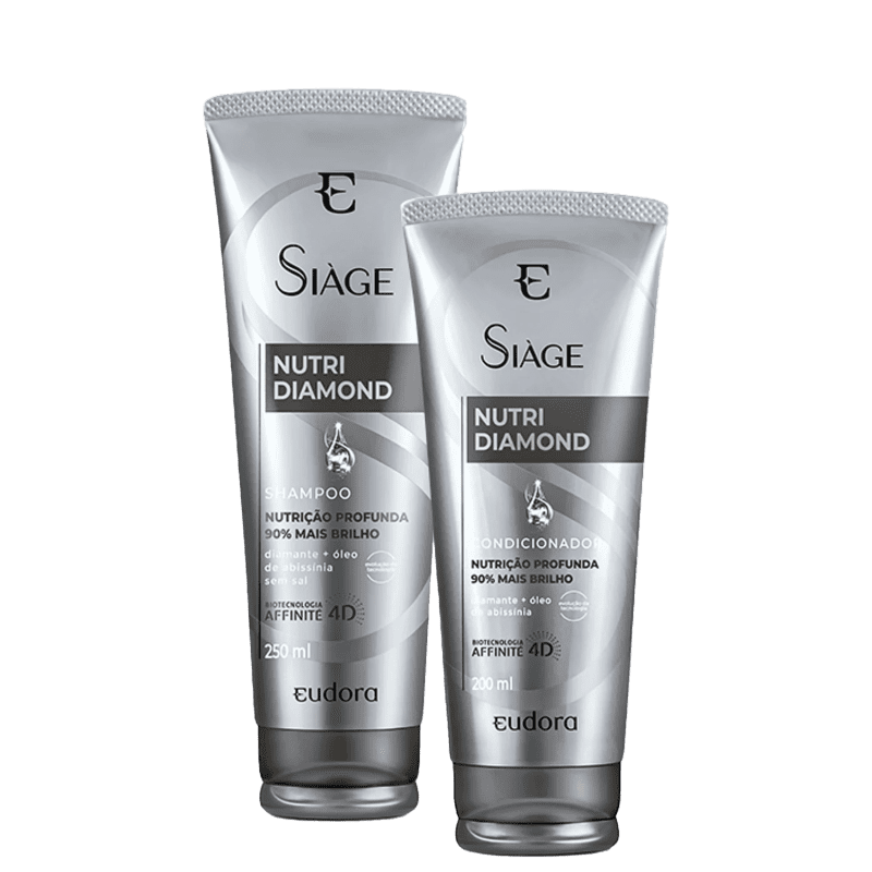 Kit Eudora Siàge Nutri Diamond (2 produtos) Menor preço em Kit Eudora Siàge Nutri Diamond (2 produtos)