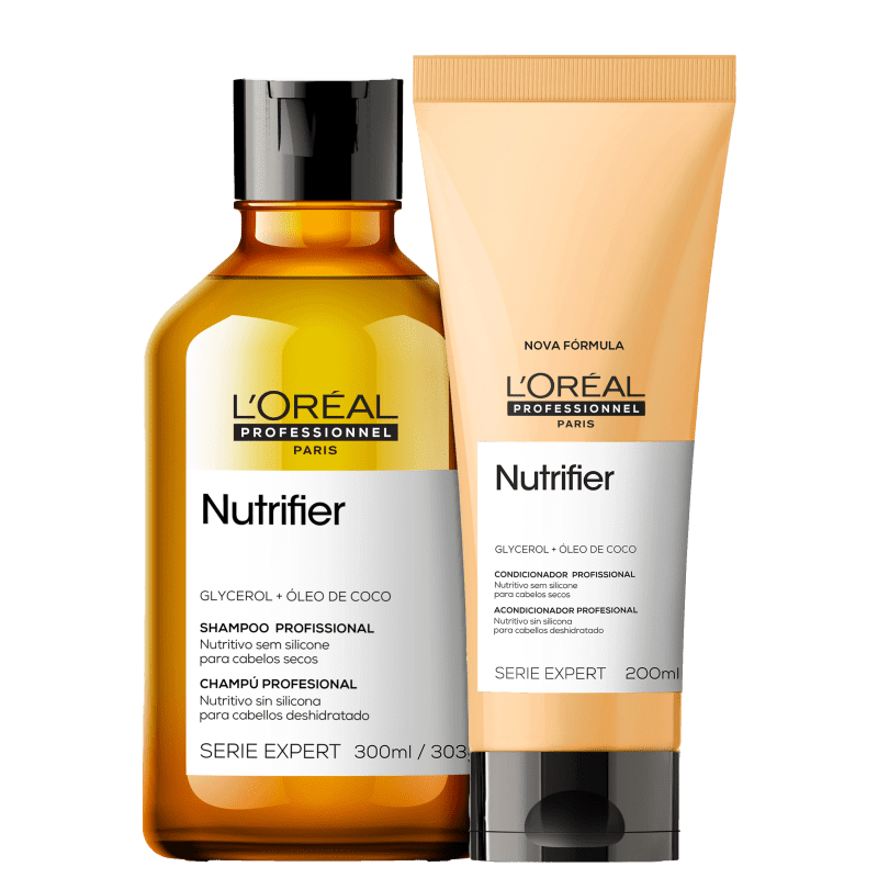 Kit L'Oréal Professionnel Serie Expert Nutrifier Duo (2 Produtos) Menor preço em Kit L'Oréal Professionnel Serie Expert Nutrifier Duo (2 Produtos)