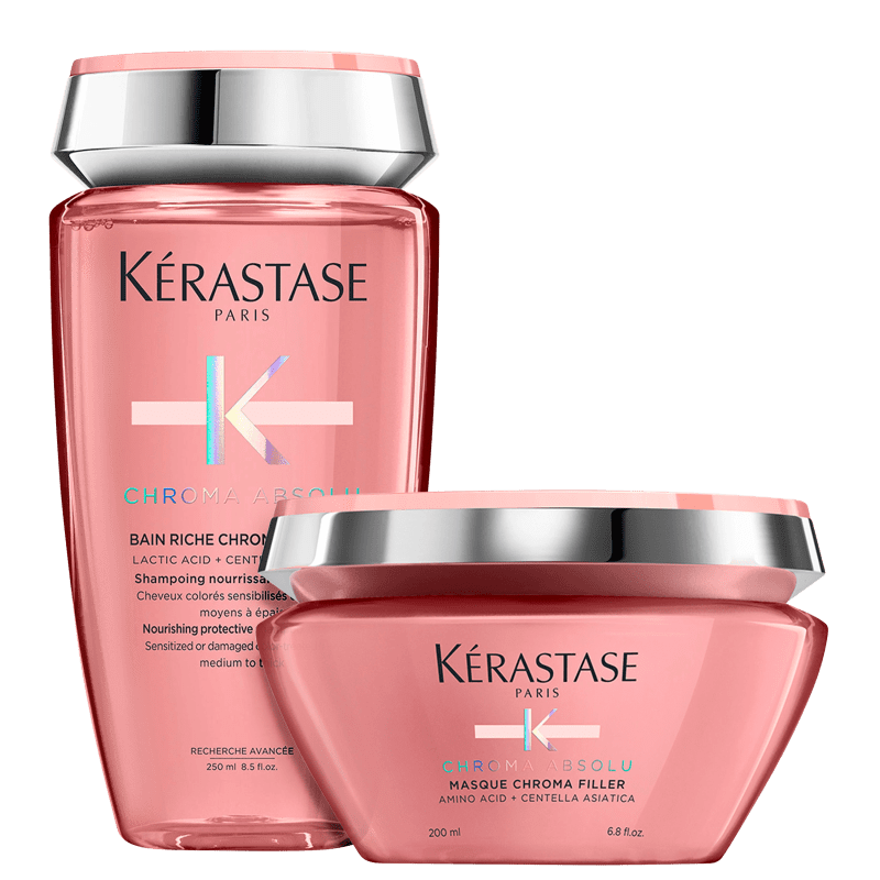 Kit Kérastase Chroma Absolu Riche Respect Filler (2 Produtos) Menor preço em Kit Kérastase Chroma Absolu Riche Respect Filler (2 Produtos)