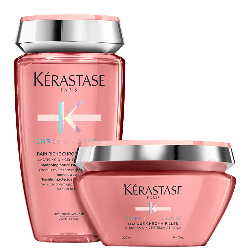 Kit Kérastase Chroma Absolu Riche Respect Filler  (2 Produtos)