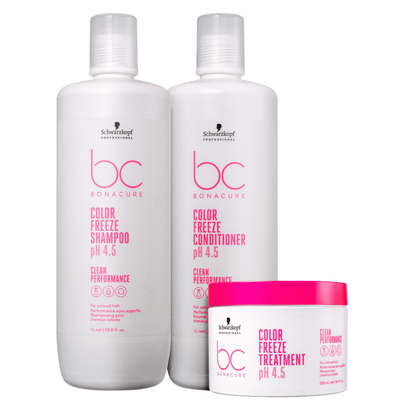 Kit Schwarzkopf BC Bonacure Color Freeze | Beleza Na Web PRO Pro