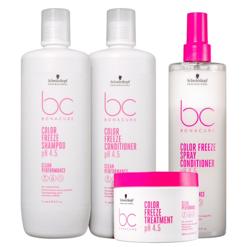 Kit Schwarzkopf BC Bonacure Color Freeze Beleza na 