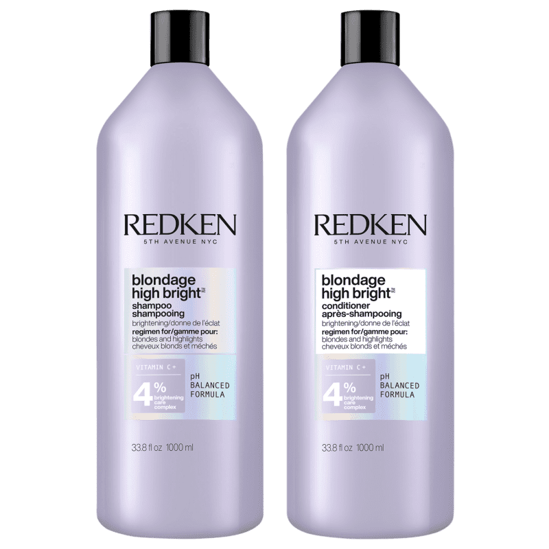 Redken Blondage High Bright Shampoo - 10.1 Oz, Brightens & Lightens Blonde Hair