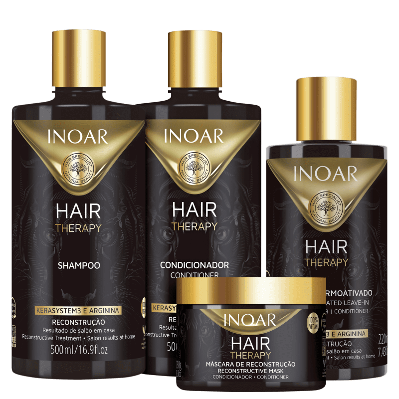 Kit Inoar Hair Therapy Quarteto Inoar