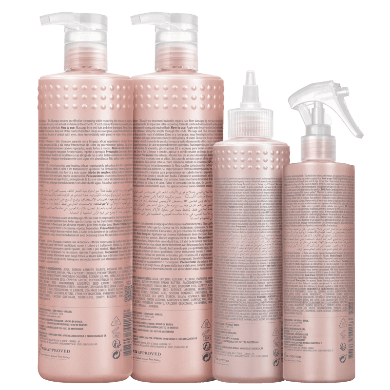Kit Day By Day Treat System Todos Tipos C. 500ml (Sh 500ml / Cond