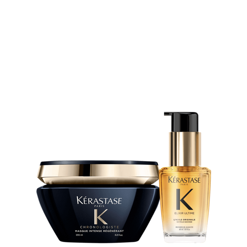 Kit Kérastase Chronologiste Masque Elixir Ultime L'Huile Originale