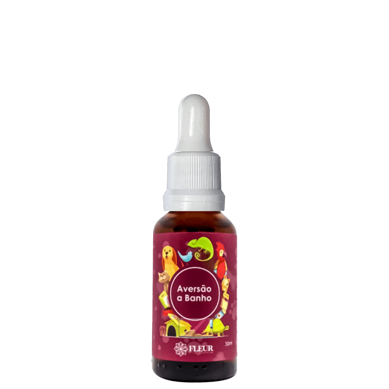 Fleur Pet Aversão a Banho - Floral de Bach 30ml