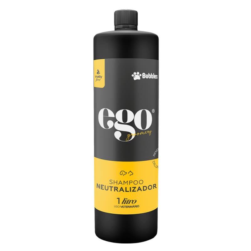 Shampoo Pet Neutralizador De Odores Ego Bubbles 1000ml