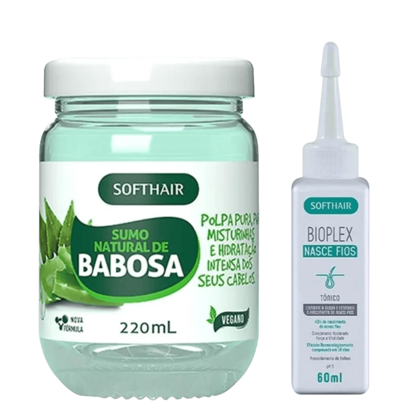 Sumo De Babosa Natural Cabelo E Tônico Crescimento Capilar