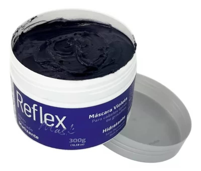 Maxilluring Reflex Mask Máscara Violeta Efeito Platinado Matizante 300 g